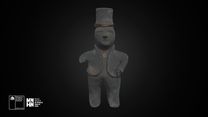Figura antropomorfa siglo XIX – Modello 3D gratuito STL