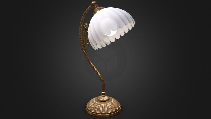 Classic table lamp 3D Model