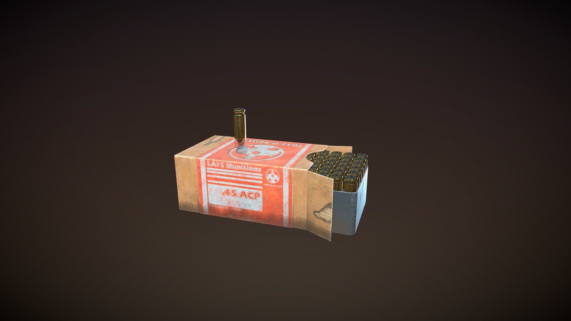 Bullet Box - 3D model by ArtDevice [1a343ce] - Sketchfab