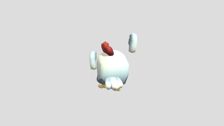 Chicken gun (anim) 3D Model