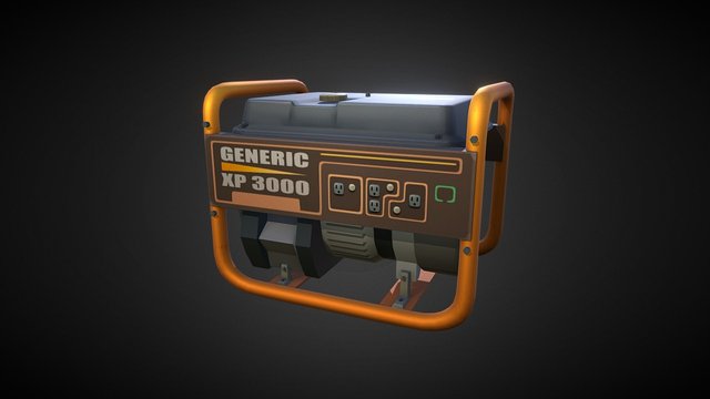 Firewatch Generator 3D Model