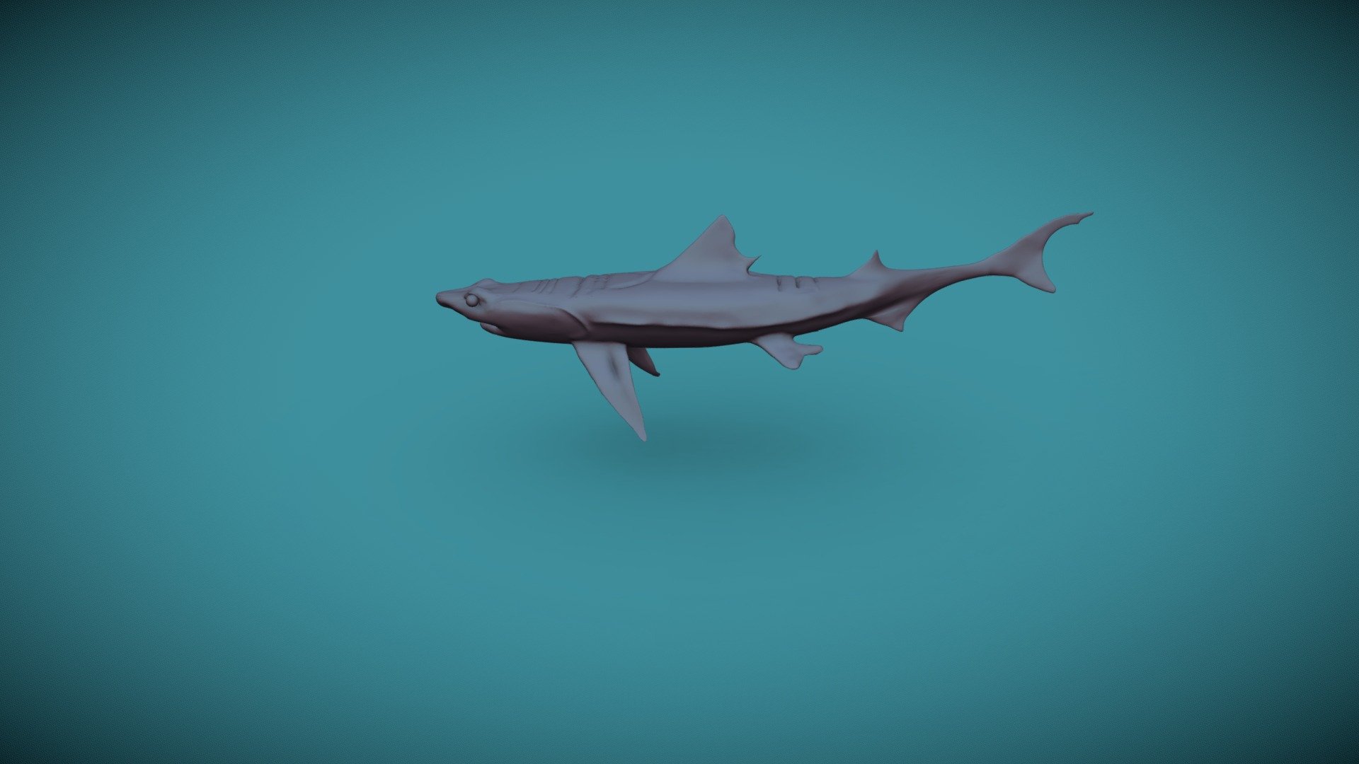 Shark sculpture 2