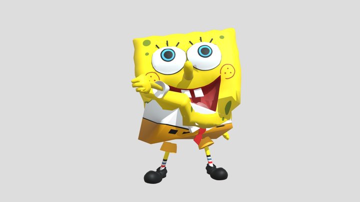 Sponge Bob Samba Dancing 3D Model