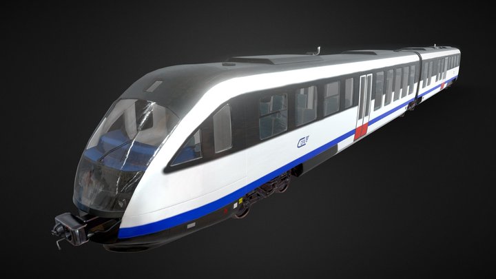 Siemens Desiro Train LowPoly