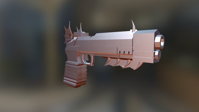 Pistola2 3D Model