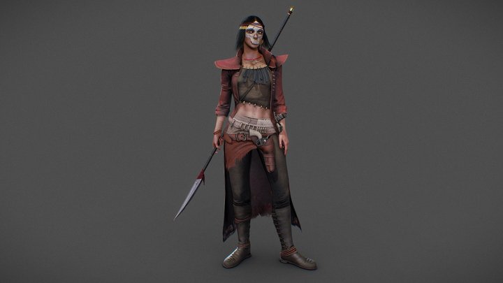Bounty Hunter 3D Model
