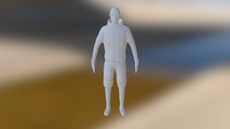 Character Rough 3D Model