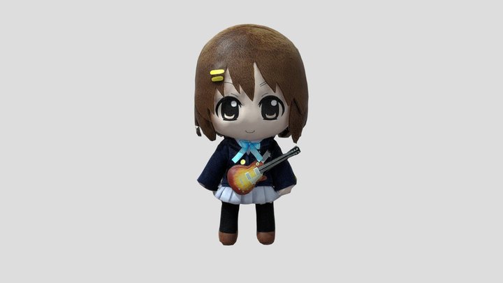 Yui Hirasawa Plushie 3D Model