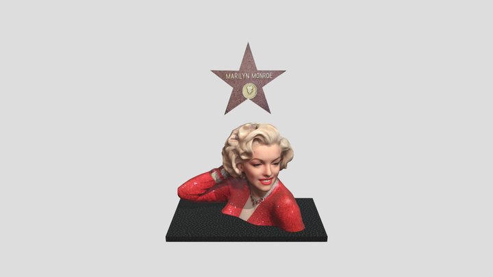 Marilyn Monroe 3D Model