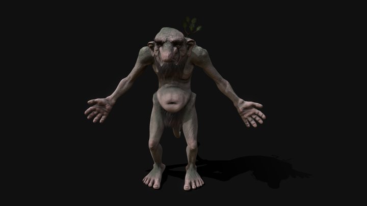 Troll a-Pose 3D Model