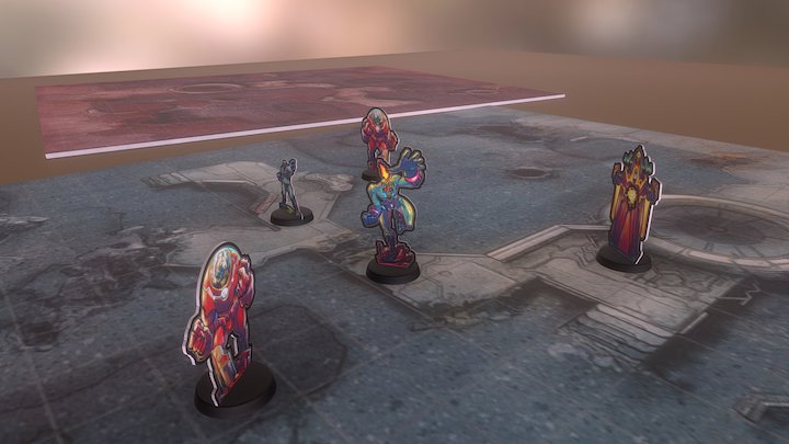 APOKALYPTIC ALIEN PLANET 3D Model
