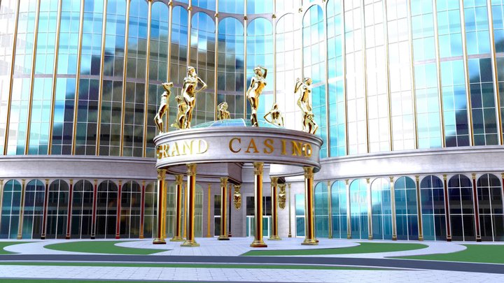 Grand Casino 3D Model
