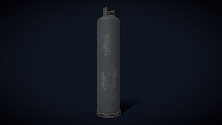 Gas Cylinder_10_MB – Modello 3D gratuito STL