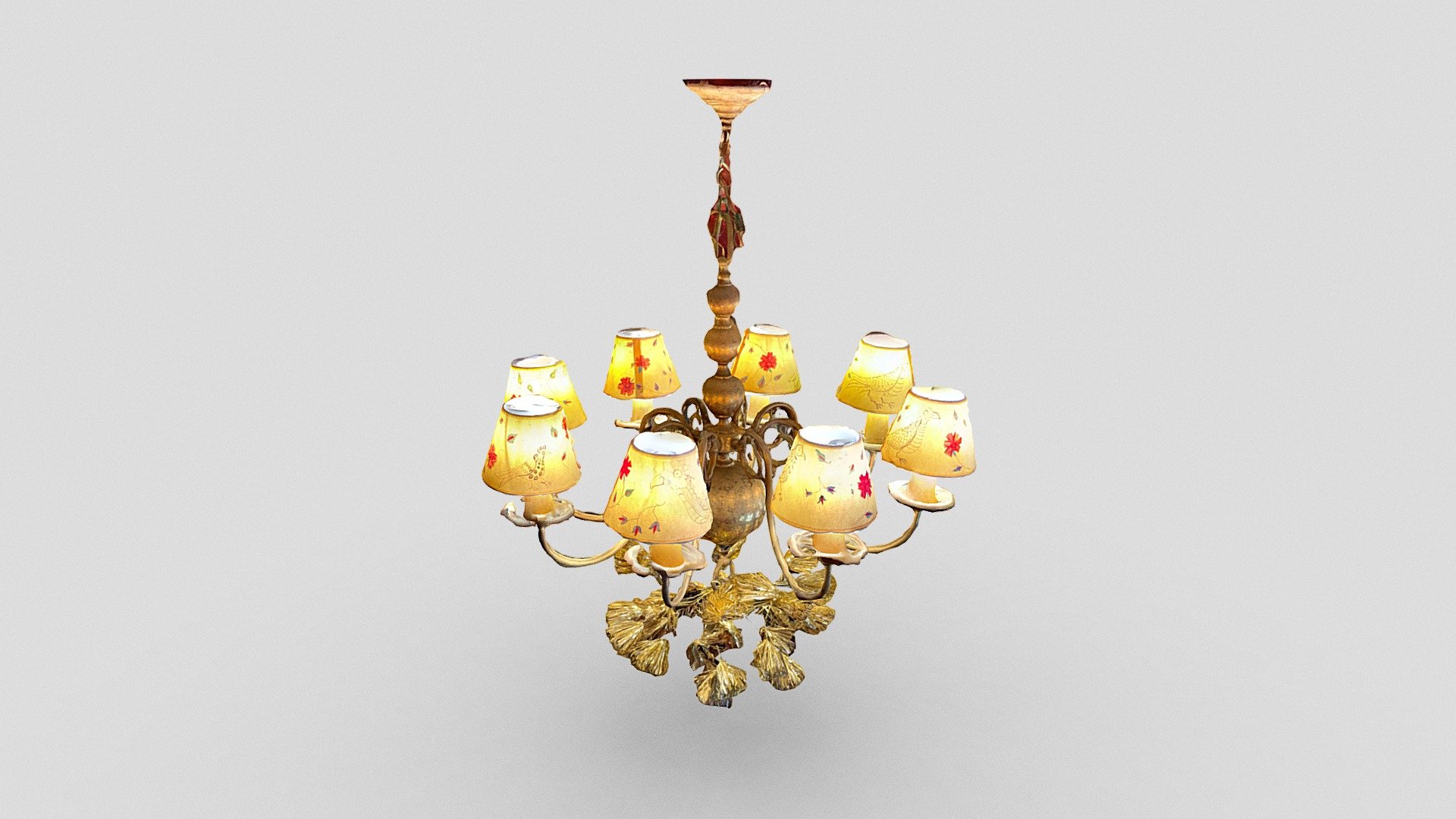 Vintage chandelier (Object Capture)