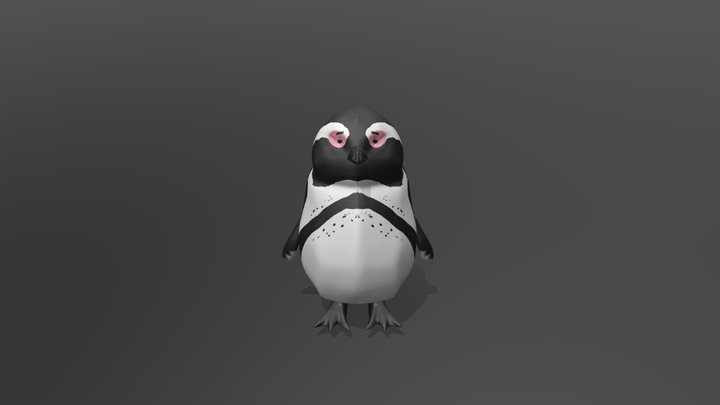 Penguin 01 3D Model