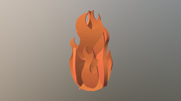 Flame 3D Model