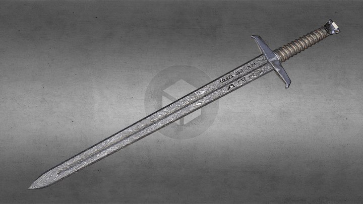 Excalibur - Legend of the Sword 3D Model