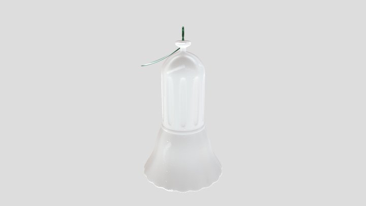 Lily of the Valley Lampshade 3D Model