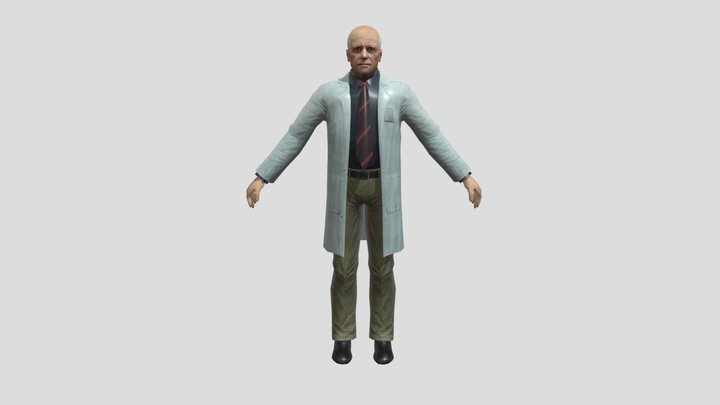 Scientist skibidi multiverse 3D Model