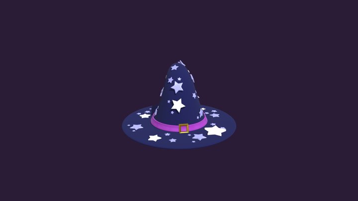 Witch hat 3D Model