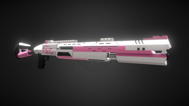 NIKKE:Goddess of Victory - Viper Shotgun 3D Model