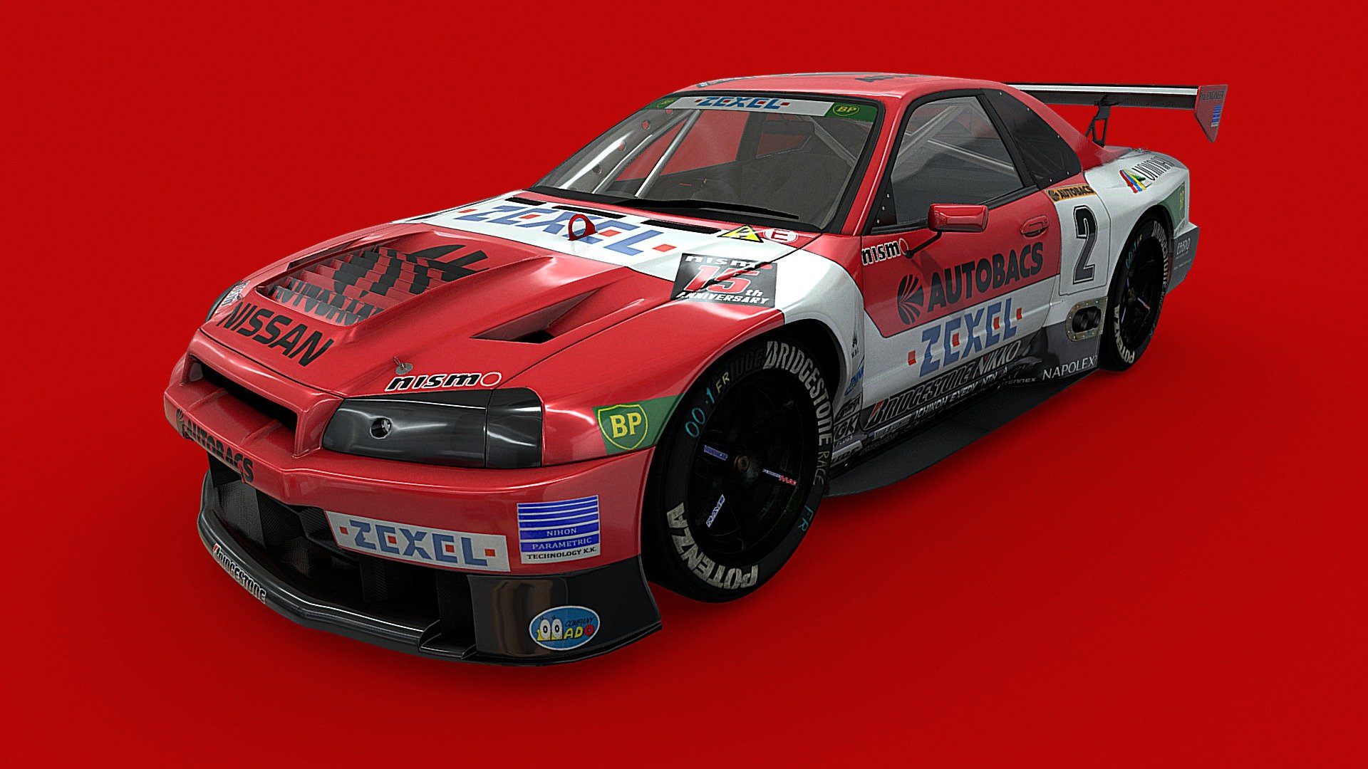 1999 - Nissan Skyline GT-R BNR34 NISMO GT500 - Download Free 3D