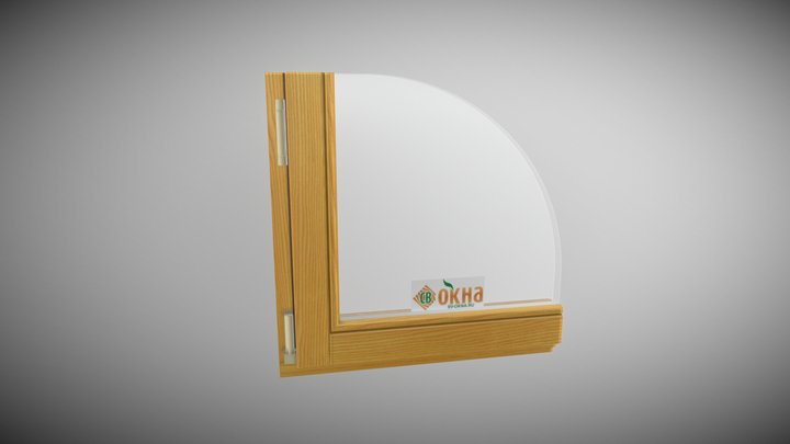 SV Okna - Derevjannye okna OSV - 3D Model 3D Model