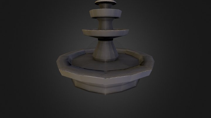Fountain 3D Model