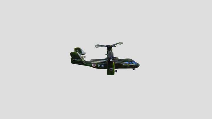 An_ Boeing_ Bell_tilt_obj 3D Model
