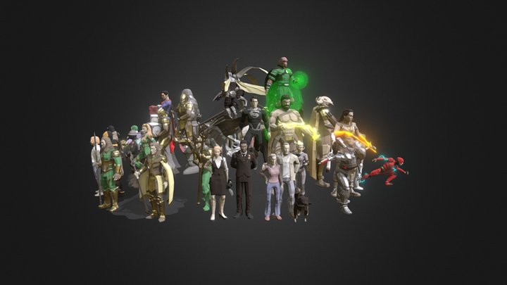 Zack Snyder's Justice League (Full Cast)