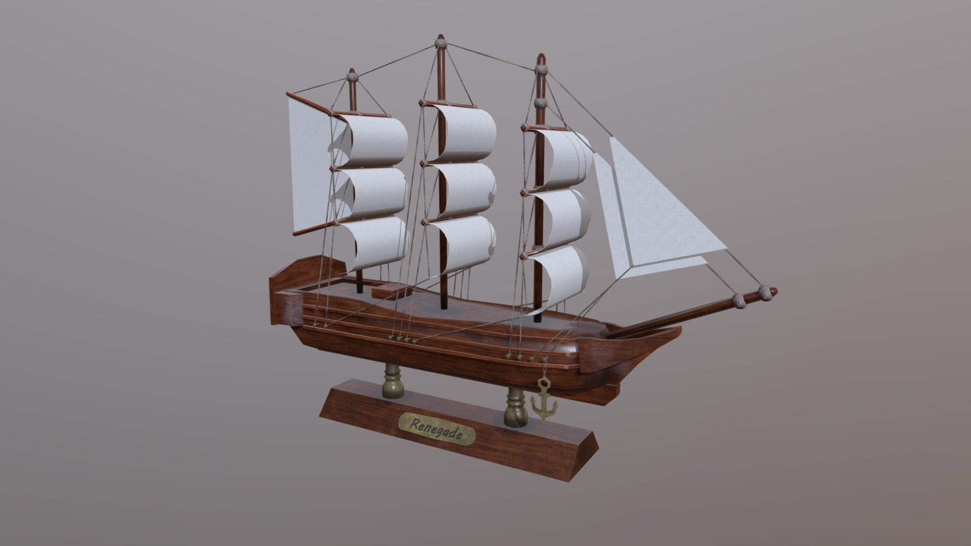 Small ship - 3D model by windupbird [1a46569] - Sketchfab