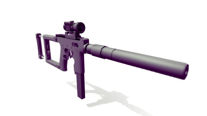 IDW Individual Defense Weapon 3D Model