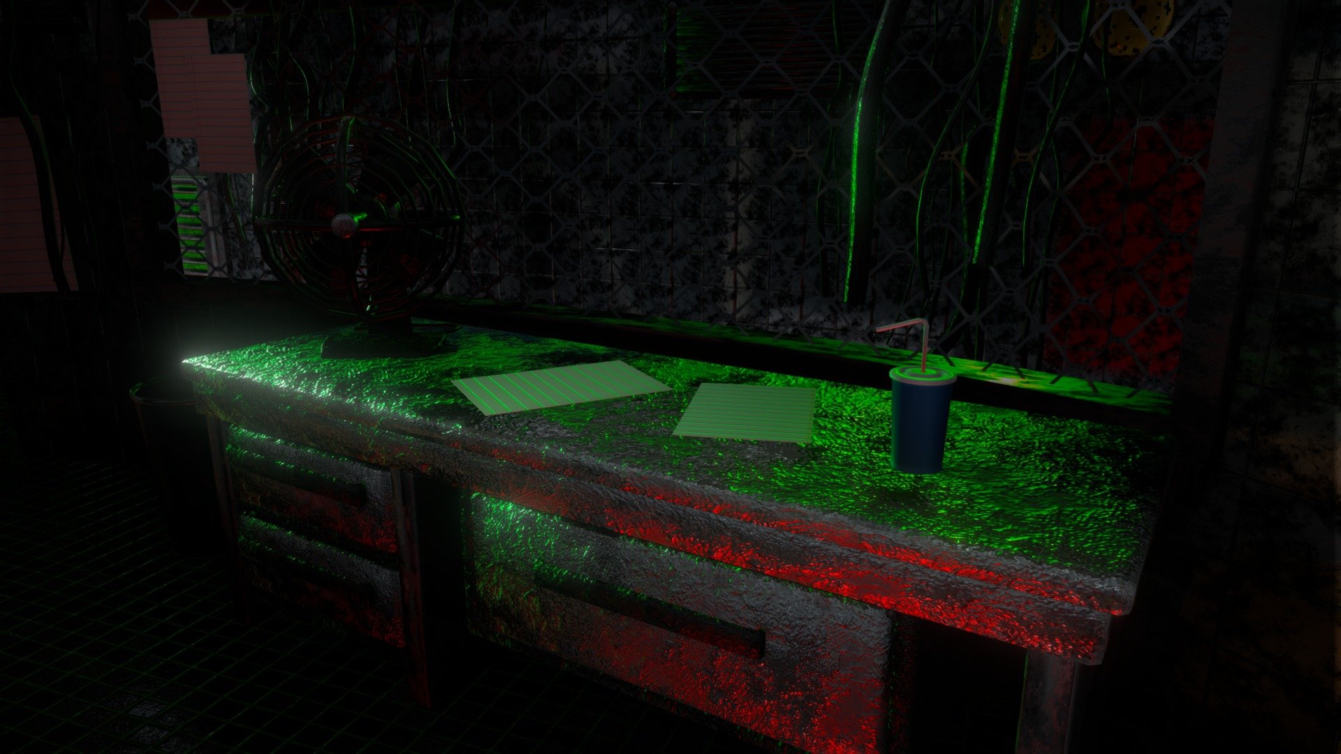 Fnaf 3 Map - Download Free 3D Model By Skylajade69 [1a46b67] - Sketchfab