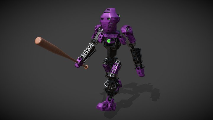 Bionicle Toa of Gravity 3D Model