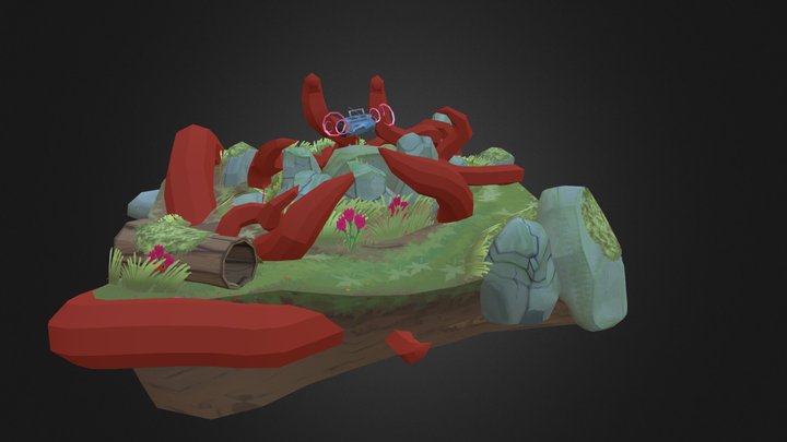 Final Environment 3D Model