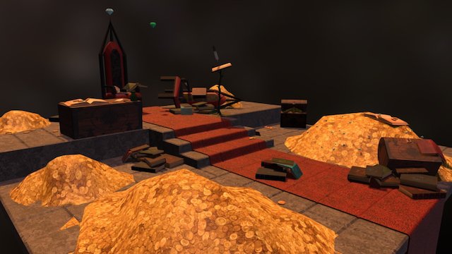 Abandon The Throne 3D Model