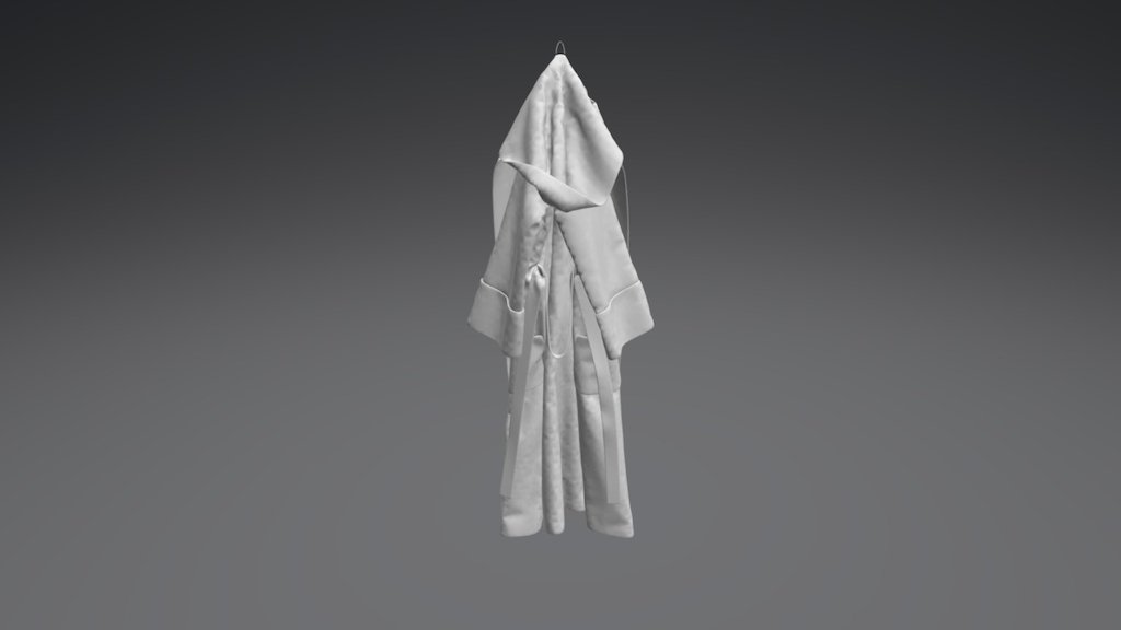 Bathrobe - 3D model by dungdung888 [1a485a8] - Sketchfab