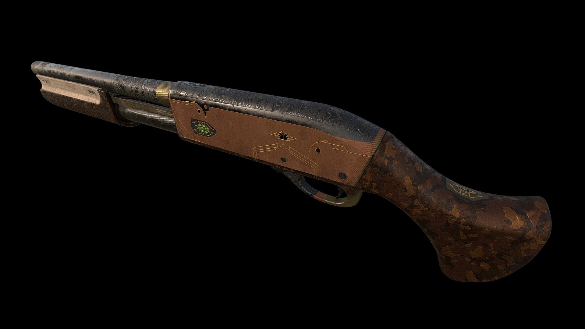 SAWEDOFF - Nimble (CS2) - 3D model by tanapta [1a4869f] - Sketchfab