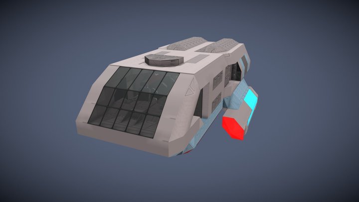 Type-6A Shuttlecraft Coltrane [Star Trek]