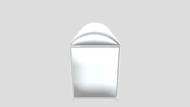 Solar_ Panel_Bus_Station 3D Model
