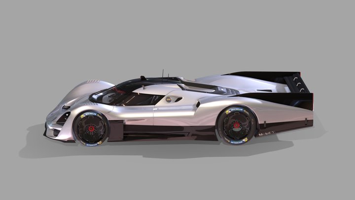 Porsche 908-04 3D Model