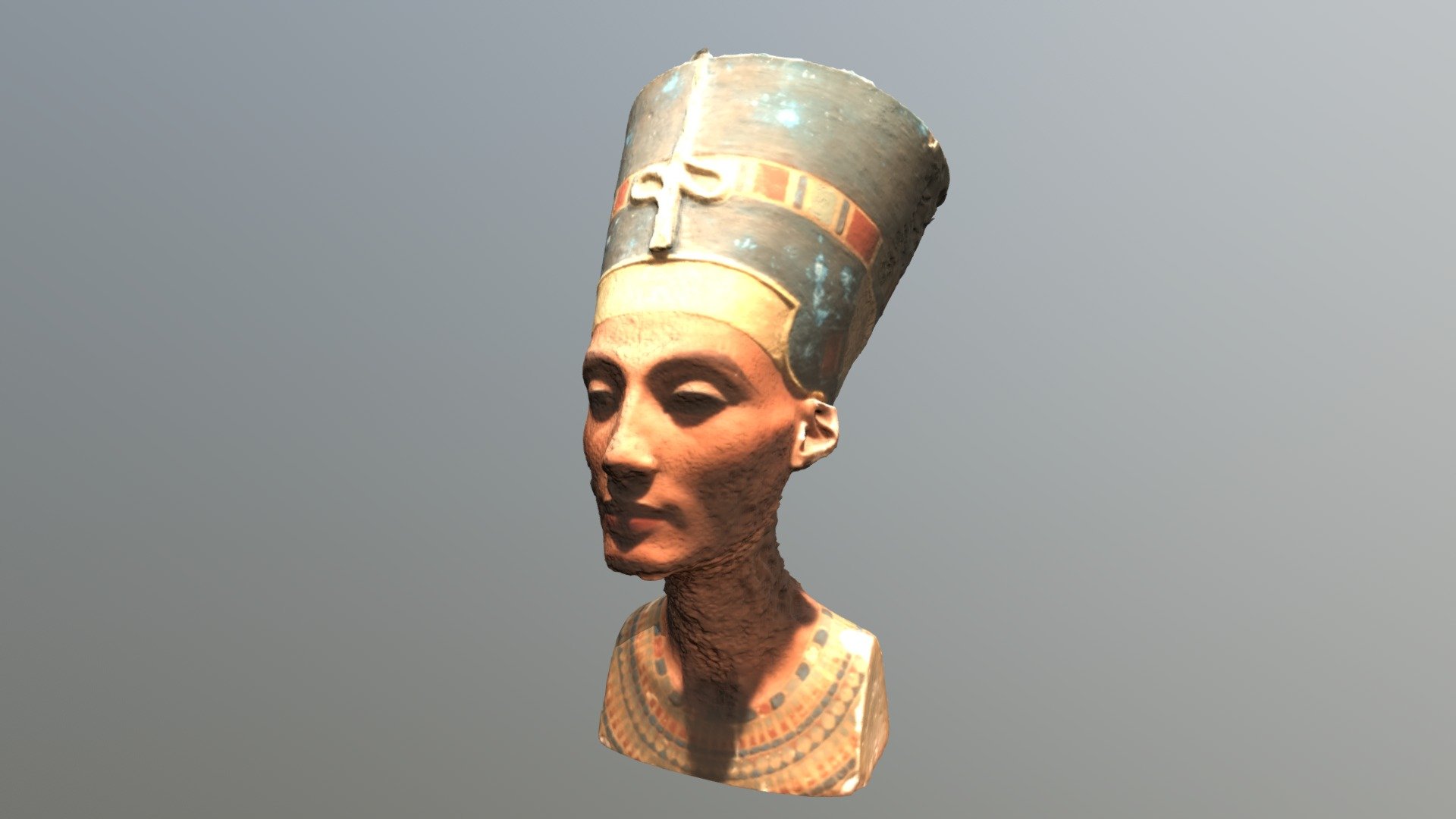 Bust of Nefertiti photogrammetry - Download Free 3D model by Austin ...