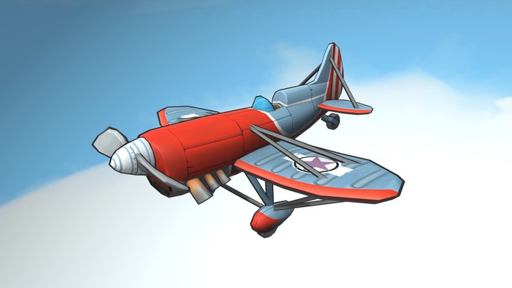 Flying Circus | Brown B-2 Racer 3D Model
