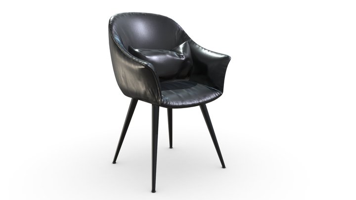 Leather Chair 3D Model