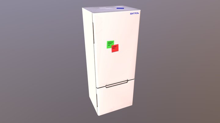 Refrigerator 3D Model
