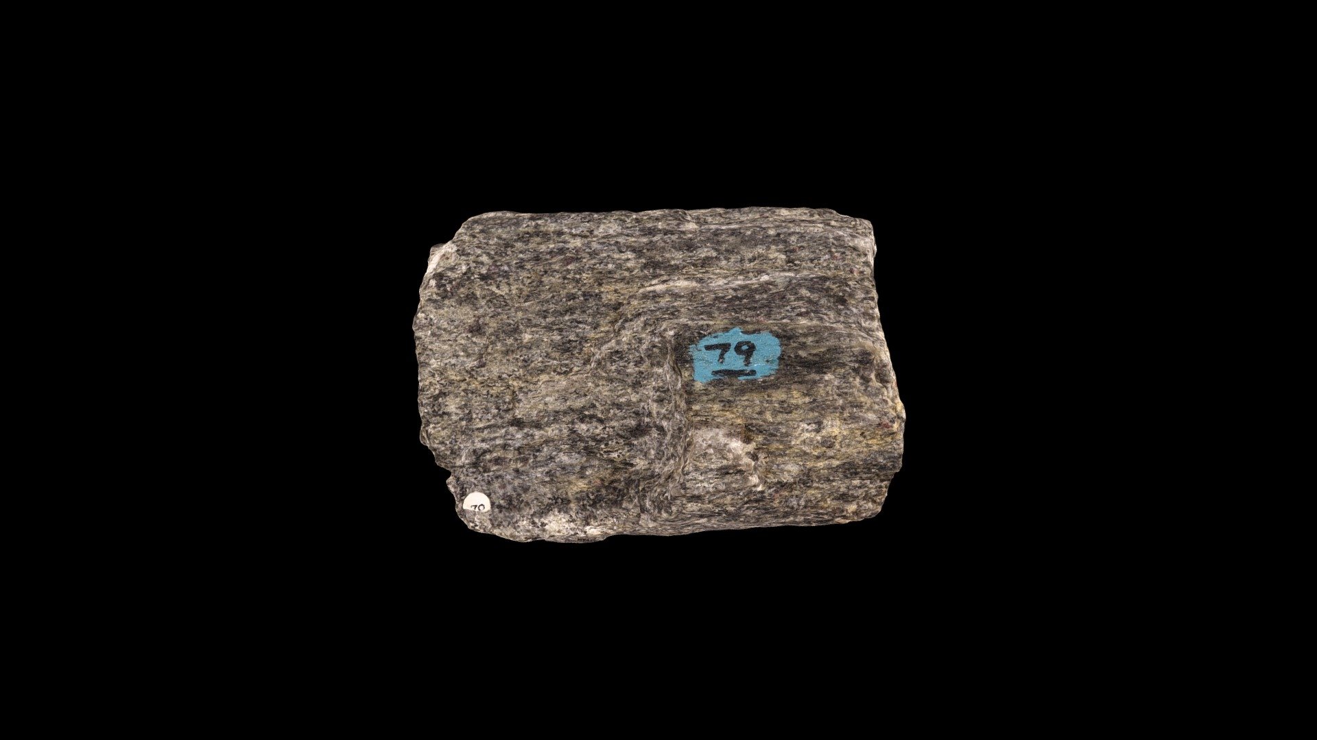 Mica schist, Manhattan NY, #79, 7-2