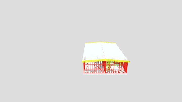 23101-01-R3 LSF (Light Steel Frame) Small Unit 3D Model