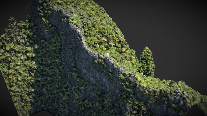 Cliff, mountain, rock – Kostenloses 3D-Modell STL