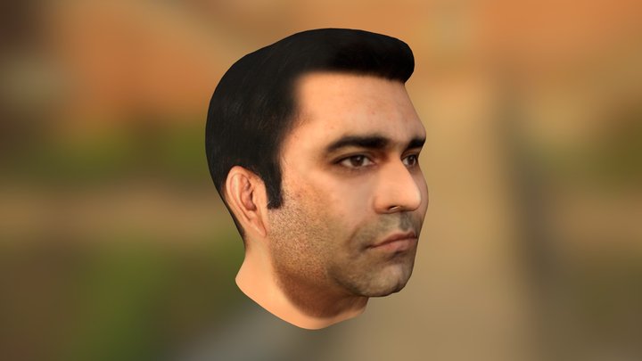 Indian Rendered Man 3D Model