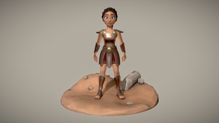 Gladiator 3D Model